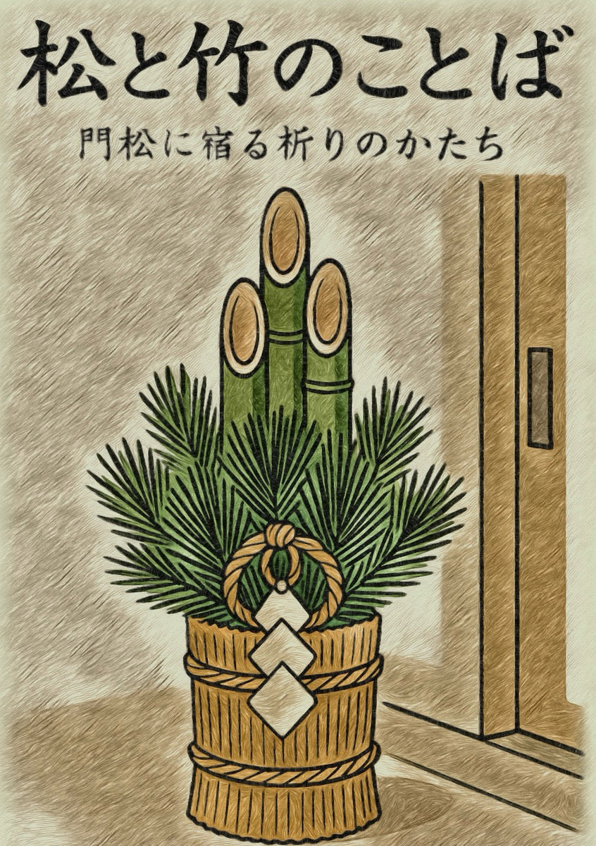松と竹のことば 門松に宿る祈りのかたち – WABISUKE
