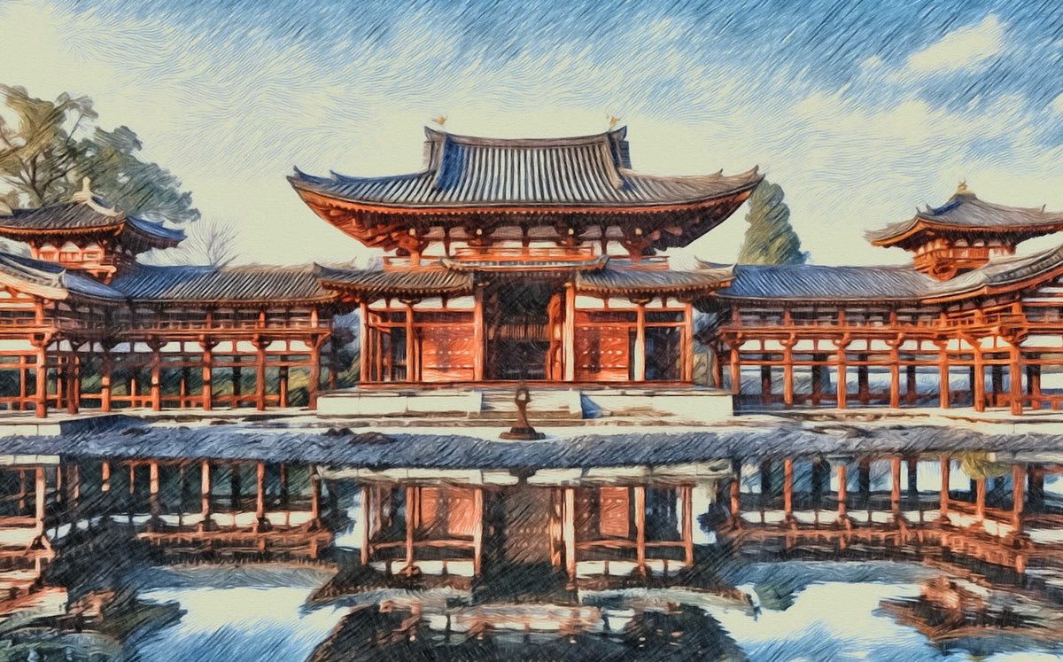 平等院鳳凰堂 ― 水面に浮かぶ永遠、光の行方を追う旅 – wabisuke.kyoto