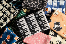 画像をギャラリービューアに読み込む, ファスナーカードケース 音符/Card case