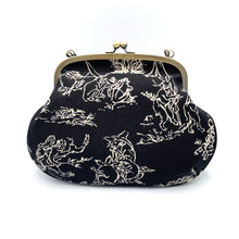 画像をギャラリービューアに読み込む, アンティークがま口ポシェット 鳥獣戯画/Pochette