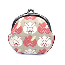 画像をギャラリービューアに読み込む, ピン入りがま口 ももうさぎ/Purse