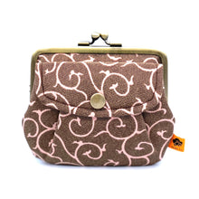 画像をギャラリービューアに読み込む, 親子がま口 ちりめん唐草/Purse