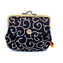 画像をギャラリービューアに読み込む, 親子がま口 ちりめん唐草/Purse