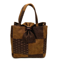 画像をギャラリービューアに読み込む, リング付トートバッグ(小)市松小紋/Tote bag