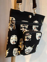 画像をギャラリービューアに読み込む, 2wayポシェット(大)能面/Pochette