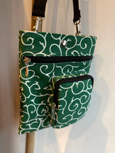 画像をギャラリービューアに読み込む, 2wayポシェット(大)帆布唐草/Pochette