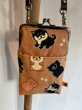 画像をギャラリービューアに読み込む, スマートフォンポシェット 黒しば/Smartphone pochette