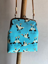 画像をギャラリービューアに読み込む, がま口ポシェット 鶴/Pochette