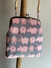 画像をギャラリービューアに読み込む, がま口ポシェット かば/Pochette