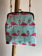 画像をギャラリービューアに読み込む, がま口ポシェット フラミンゴ/Pochette