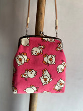 画像をギャラリービューアに読み込む, がま口ポシェット こぶた/Pochette