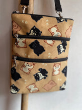 画像をギャラリービューアに読み込む, 3ファスナーポシェット 黒しば/Pochette