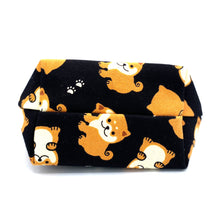 画像をギャラリービューアに読み込む, マチ付き2段ファスナーポーチ 豆しば/Pouch