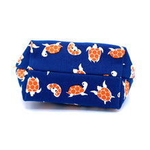 画像をギャラリービューアに読み込む, マチ付き2段ファスナーポーチ かめ/Pouch