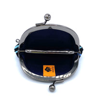 画像をギャラリービューアに読み込む, 仕切りがま口(ミニ)黒しば/Purse