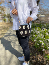 画像をギャラリービューアに読み込む, がま口ポシェット 能面/Pochette