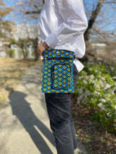 画像をギャラリービューアに読み込む, 2wayポシェット(大)青海波/Pochette