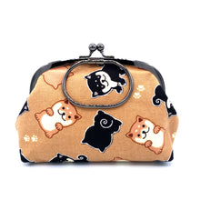 画像をギャラリービューアに読み込む, がま口ポーチ(大)豆しば/Bag/Pouch