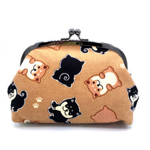 画像をギャラリービューアに読み込む, がま口ポーチ(大)豆しば/Bag/Pouch