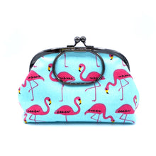 画像をギャラリービューアに読み込む, がま口ポーチ(大)フラミンゴ/Bag/Pouch