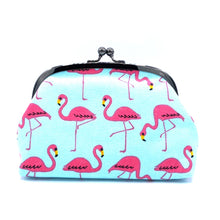画像をギャラリービューアに読み込む, がま口ポーチ(大)フラミンゴ/Bag/Pouch