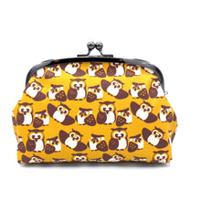 将图片加载到图库查看器,猫头鹰图案大号扣袋/包/袋