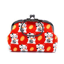 画像をギャラリービューアに読み込む, がま口ポーチ(大)招き猫/Bag/Pouch