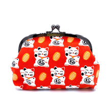 画像をギャラリービューアに読み込む, がま口ポーチ(大)招き猫/Bag/Pouch