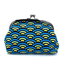 画像をギャラリービューアに読み込む, がま口ポーチ(大)青海波/Bag/Pouch