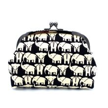 画像をギャラリービューアに読み込む, がま口ポーチ(大)ぞう/Bag/Pouch