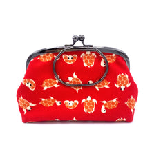 画像をギャラリービューアに読み込む, がま口ポーチ(大)かめ/Bag/Pouch