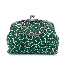 画像をギャラリービューアに読み込む, がま口ポーチ(大)ちりめん唐草/Bag/Pouch