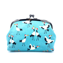 画像をギャラリービューアに読み込む, がま口ポーチ(大)鶴/Bag/Pouch