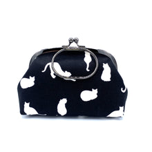 画像をギャラリービューアに読み込む, がま口ポーチ(大)ねこ/Bag/Pouch