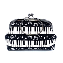 画像をギャラリービューアに読み込む, がま口ポーチ(大)音符/Bag/Pouch