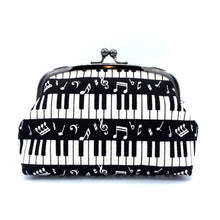 画像をギャラリービューアに読み込む, がま口ポーチ(大)音符/Bag/Pouch