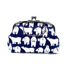 画像をギャラリービューアに読み込む, がま口ポーチ(大)しろくま/Bag/Pouch