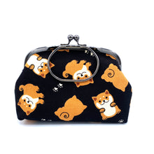 画像をギャラリービューアに読み込む, がま口ポーチ(大)豆しば/Bag/Pouch