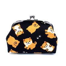 画像をギャラリービューアに読み込む, がま口ポーチ(大)豆しば/Bag/Pouch