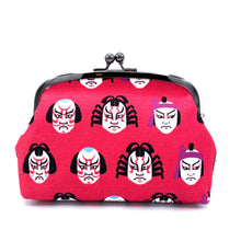 画像をギャラリービューアに読み込む, がま口ポーチ(大)歌舞伎/Bag/Pouch