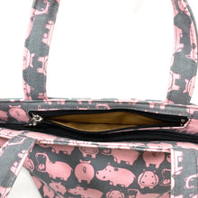 画像をギャラリービューアに読み込む, デイリートート(小)かば/Tote bag