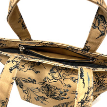 画像をギャラリービューアに読み込む, デイリートート(小)鳥獣戯画/Tote bag