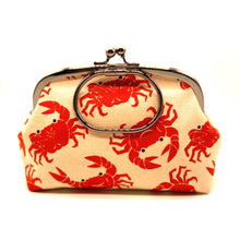 画像をギャラリービューアに読み込む, がま口ポーチ(大)かに/Bag/pouch