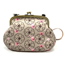 画像をギャラリービューアに読み込む, アンティークがま口ポシェット 舞さくら/Pochette