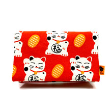 将图片加载到图库查看器,拉链卡夹 招财猫 / 卡夹