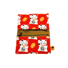 将图片加载到图库查看器,拉链卡夹 招财猫 / 卡夹