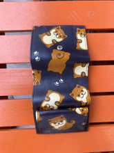 画像をギャラリービューアに読み込む, 牛革3つ折り財布 豆しば柄/Cowhide wallet
