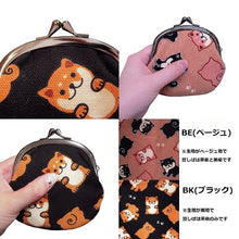 画像をギャラリービューアに読み込む, ピン入りがま口 豆しば