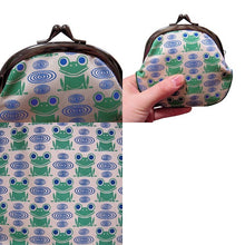 画像をギャラリービューアに読み込む, ピン入りがま口 かえる