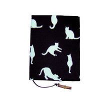 画像をギャラリービューアに読み込む, ブックカバー(文庫サイズ) ねこ